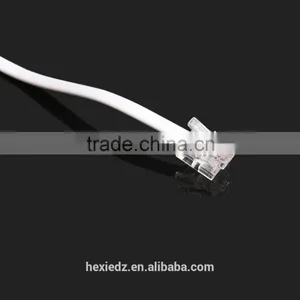 Home Phone Telephone Rj11 Plug Alligator Clip Test Tester Cable Wire Cord thumbnail-2