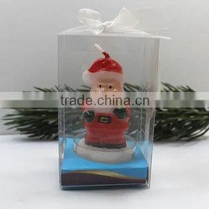 Art Candle/ Christmas Snowman Candle/handmade Christmas Candle thumbnail-4