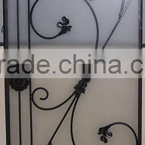 Wrought Iron Decorative Glass thumbnail-1