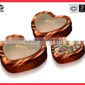Custom Decorative Cardboard Luxury Paper Kraft Chocolate Box for Wedding Invitation thumbnail-2