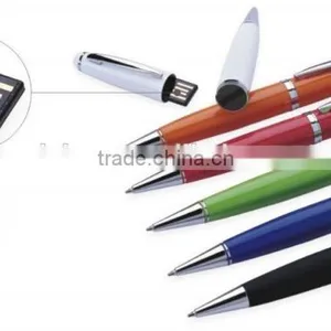 OEM Custom Logo Usb Flash Drive Pen, Black Usb Ballpoint Pen, Cheapest Pen Drive Usb thumbnail-2