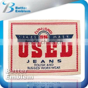 High Density Woven Garments Label for Clothing thumbnail-4