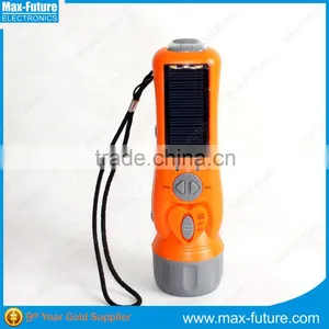 Hot Sale Emergency Radio Flashlight,Solar Crank Radio Flashlight thumbnail-4