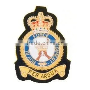 Hand Embroidered Badges , Emblems , Crest , Insignias , Patches thumbnail-1