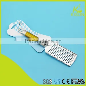 Latest Handle Kitchen Appliance Stainless Steel Multifunction Grater Cheese Grater thumbnail-4