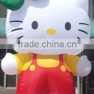 New Cute Inflatable High Cat Cartoon thumbnail-1