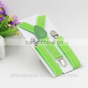 Clip-on Elastic Braces Kids Baby Suspenders Children Accessories Y-Back With 3 Clips 65*2.5cm for 1-8 Years Kids thumbnail-2