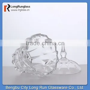 LongRun China Hot New Product for 2015 High White Glass Cup Candy Box,wedding Candy Box,clear Glass Candy Box thumbnail-4