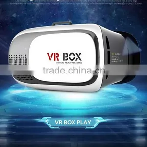 2016 Hot Selling Virtual Reality Glasses Case Plastic Google Cardboard 3D VR BOX 2.0 Adjustable 3D VR thumbnail-1