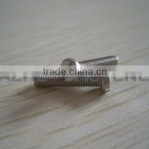 DIN 84 Stainless Slotted Cheese Head Machine Screw thumbnail-1