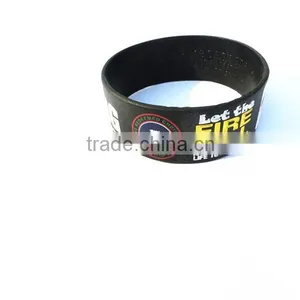 Rainbow Silicone Wristband,diy Silicone Wristband,tie Dye Silicone Rubber Wristband thumbnail-1