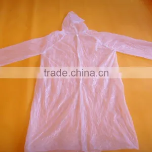 2016 New PE Disposable One Time Raincoats Poncho Rainwear Fashional thumbnail-3