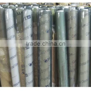 Super Transparent PVC Film,Soft Pvc Roll, White and Blue Film thumbnail-1