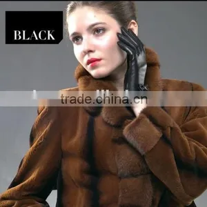 Hot Fashion Girls Leather Gloves First Grade Girls Leather Gloves thumbnail-2