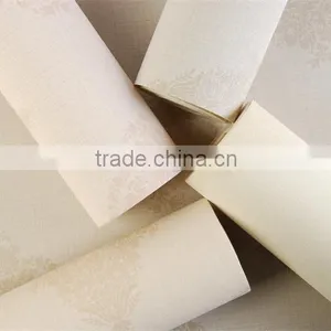 Shallow Embossing Wallpaper European Flower Wall Paper Hot Sale thumbnail-3