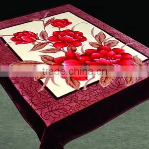 100% Polyester Wholesale Thermal Protection Container Home Mink China Supplier Double Layer Mink Blanket thumbnail-3