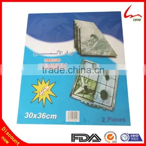 Takeaway Kitchen Use Aluminum Foil Cover For Gas Stove thumbnail-1