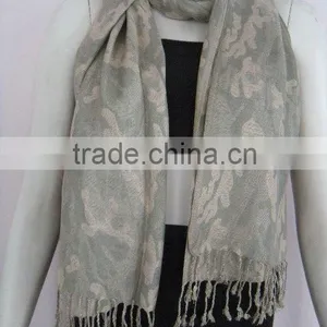 Printed Pasmina Shawl/Scarves thumbnail-1