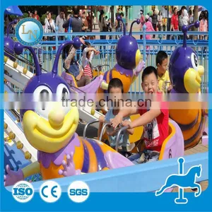Funfair Attraction Rotary Bee Ride!!! Amusement Park Playground Equipment Kids Ride Rotary Bee for Sale thumbnail-1