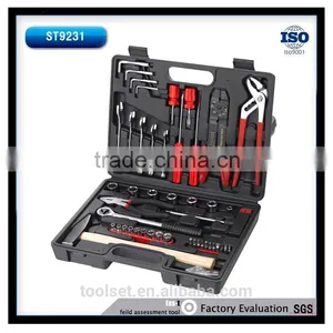 100pcs Popular Full Hand Tool Kit Set With Wood Handle Hammer thumbnail-1