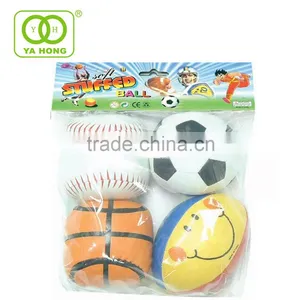 Yahong Soft Stuffed Ball Toy Set With Football Baseball Rugby and Basketball thumbnail-3