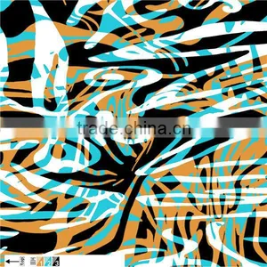 Knitted Fabric Polyester FDY Printing for Woman's Garment Cheap Price thumbnail-2