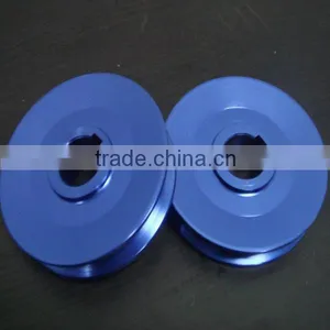 Aluminum Anodized Cnc Turned Precision Flange Parts thumbnail-1