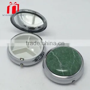 2015 Hot Fashion Wholesale Pocket Mixed Color Diamond Pill Box thumbnail-1