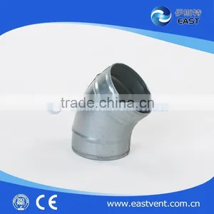 Pressed Elbow 45 Degree/duct Fittings/ventilation System/HVAC thumbnail-1