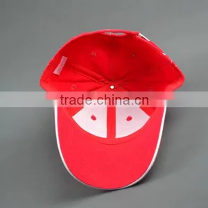 Red Promotional Baseball Caps thumbnail-6