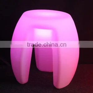 Unique LED Colour Changing Bar Stool/Rechargeable Decorative Led Bar Chair Led Bar Furniture thumbnail-6