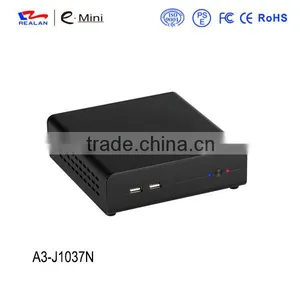 Fanless Mini pc 12v Windows xp Linux Intel Quad Core Processor Itx Motherboard With HDMI VGA COM thumbnail-1
