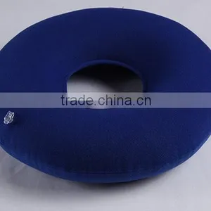 High Quality Medical Inflatable Car Seat Round Cushions Nylon PVC Cushion With Air Pump thumbnail-2