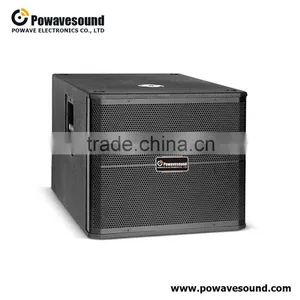 SRX-718SP Powavesound Subwoofer Speaker SRX 700 Series 18" Active Subwoofer 1000W thumbnail-1