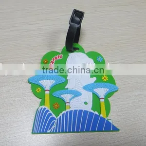 Soft Pvc Luggage Tag/bussiness Card Size Luggage Tag/luggage Tag Loop Strap thumbnail-1