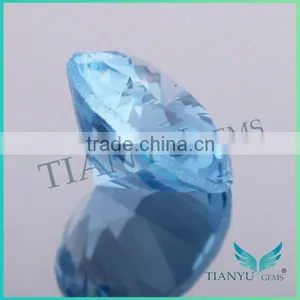 High Quality Rough Diamond Round Shape 107# Lab Created Spinel for Fashion Jewelry thumbnail-2