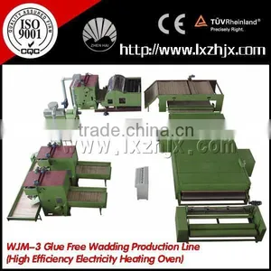 Hot Sale Nonwoven Free Adhesive Wadding Production Line WJM-3 thumbnail-4