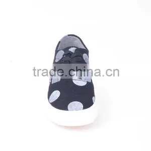Sneaker With Felt Printed With Dot thumbnail-2