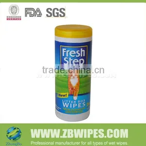 OEM Customized Wholesale Refresh Pet Wipes Deodorant for Cats thumbnail-1