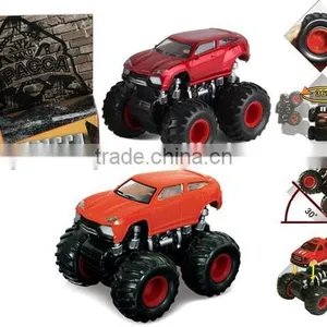 Novely 4 WD Friction Car With TPR Soft Wheels thumbnail-5