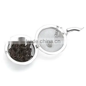 Eco-friendly Food Grade Stainless Steel Tea Infuser Ball thumbnail-1
