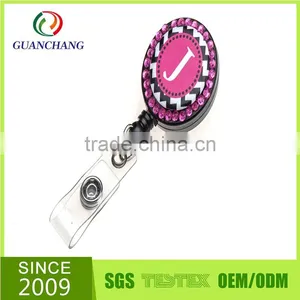 Customized Color Printing Plastic Retractable Badge Reel thumbnail-3