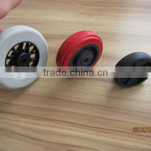 PVC Tyre Hard Hollow Plastic Wheel 4x1.25 thumbnail-1