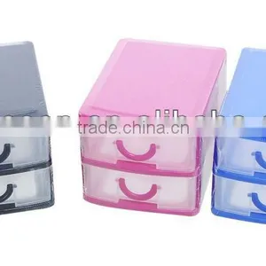 MINI PLASTIC DRAWER,2-TIER,SIZE:13*9*8CM thumbnail-1