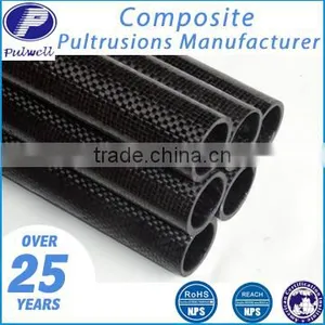 High Strength Woven 3k Carbon Fiber Tube thumbnail-4