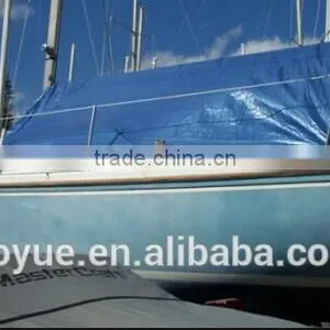 Cheap pe Tarpaulin for Livestock , Fish Boat thumbnail-1