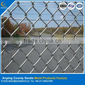Chain Link Fence Manufacture/ High Quality Wire Mesh for Protecting Fence Application thumbnail-1