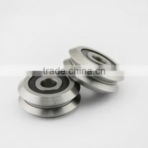 V-groove Ball Bearing Wheels Straightening 683ZZV0.6-90 683ZZV0.3-90 for Cable thumbnail-1