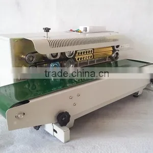 FR900 Plastic Film Sealing Machine+Horizontal Sealing+Date Printing+Seal Belt thumbnail-3