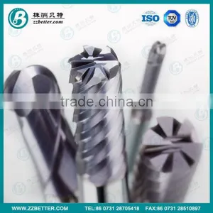 100% Virgin Material Solid Carbide End Mill/square End Mill/ball Nose End Mill thumbnail-3